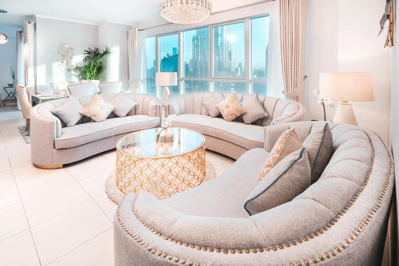Elite Royal Apartment - Full Burj Khalifa & Fountain View - Ambassador Dubaj Kültér fotó
