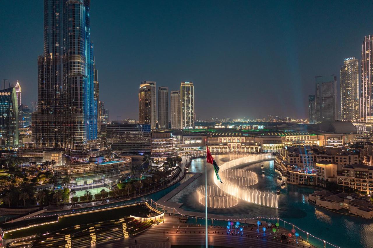 Elite Royal Apartment - Full Burj Khalifa & Fountain View - Ambassador Dubaj Kültér fotó